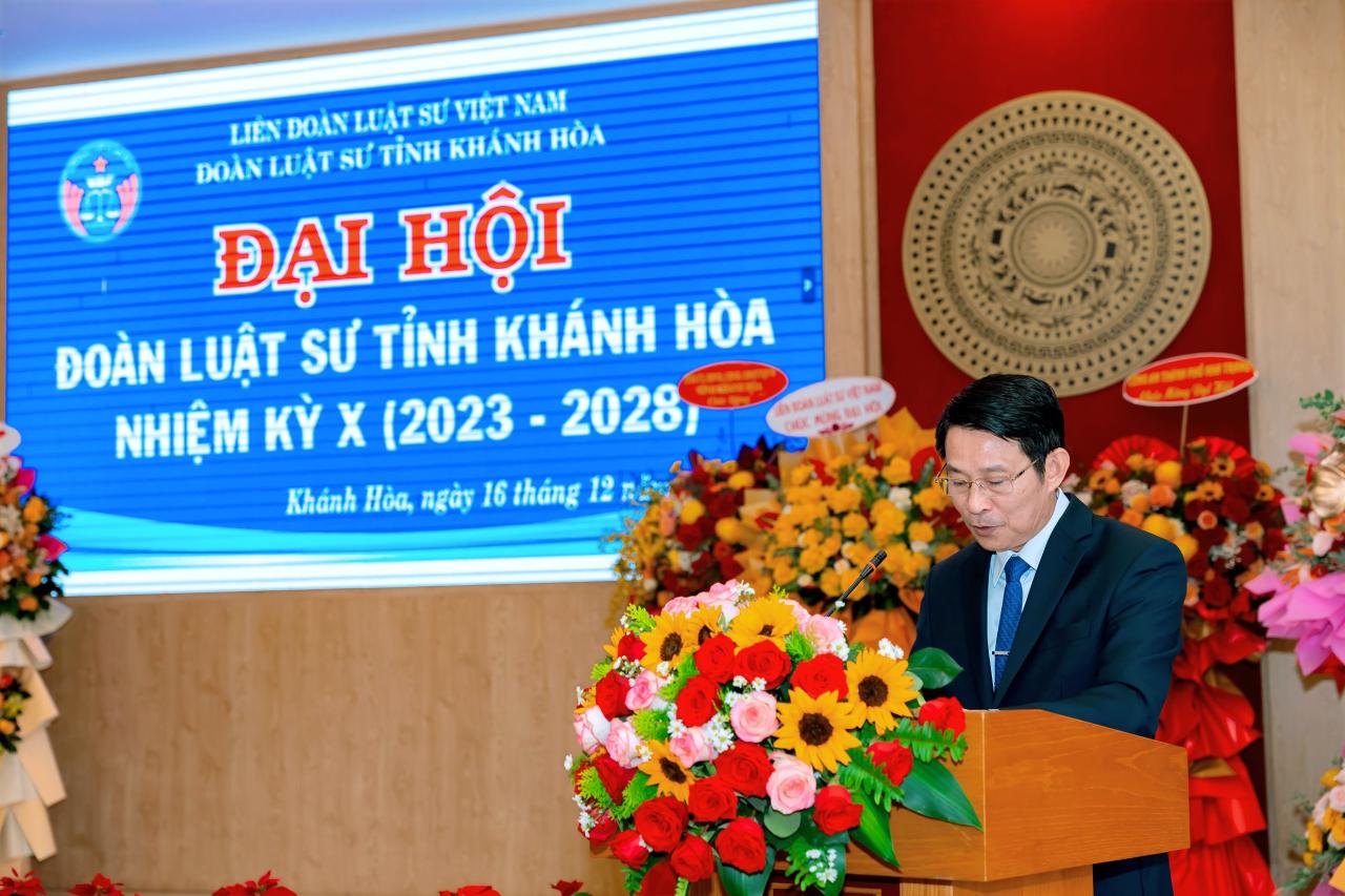 Kết quả Đại hội Đoàn Luật sư tỉnh Khánh Hòa nhiệm kỳ X (2023-2028) 3 PHOCHUTICHDINHVANTHIEU