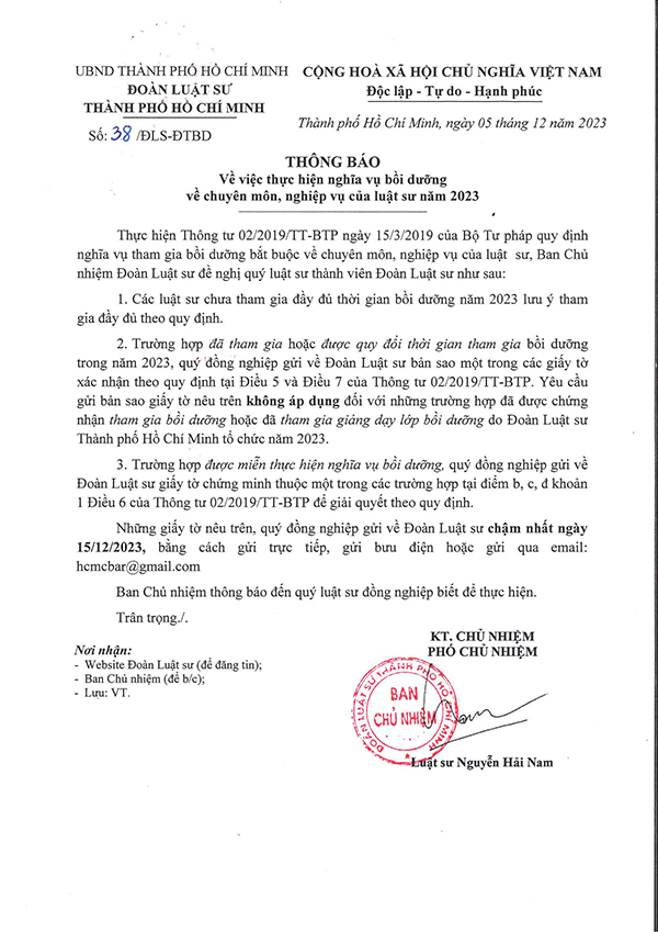 SCAN TB NOP GIAY CHUNG NHAN BD NAM 2023