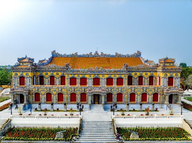Nét uy nghi, tráng lệ của điện Kiến Trung-Hoàng thành Huế- Ảnh 2. Nét uy nghi, tráng lệ của điện Kiến Trung-Hoàng thành Huế- Ảnh 2.