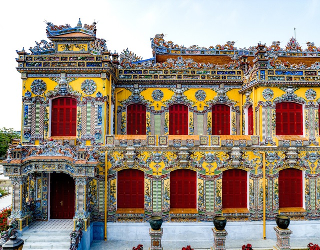 Nét uy nghi, tráng lệ của điện Kiến Trung-Hoàng thành Huế- Ảnh 3. Nét uy nghi, tráng lệ của điện Kiến Trung-Hoàng thành Huế- Ảnh 3.