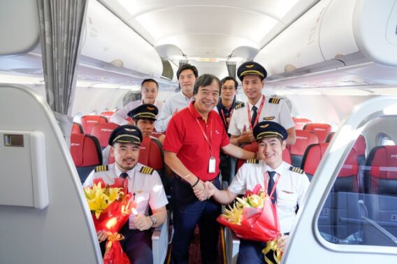 Vietjet tiếp tục nhận tàu bay ngày đầu năm mới- Ảnh 3.