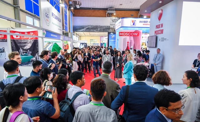 Ấn tượng gian trưng bày 'Made in Moscow' tại Vietnam Expo 2024- Ảnh 1.