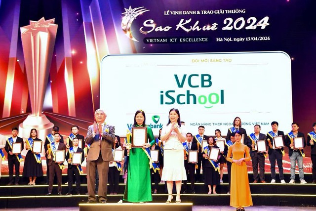 Ba giải pháp số của Vietcombank nhận giải thưởng Sao Khuê 2024- Ảnh 3. Ba giải pháp số của Vietcombank nhận giải thưởng Sao Khuê 2024- Ảnh 3.