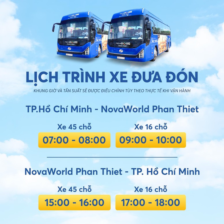 Khai trương tuyến xe TPHCM đi NovaWorld Phan Thiết - Điểm hút khách hàng đầu khu vực miền Nam- Ảnh 2. Khai trương tuyến xe TPHCM đi NovaWorld Phan Thiết - Điểm hút khách hàng đầu khu vực miền Nam- Ảnh 2.