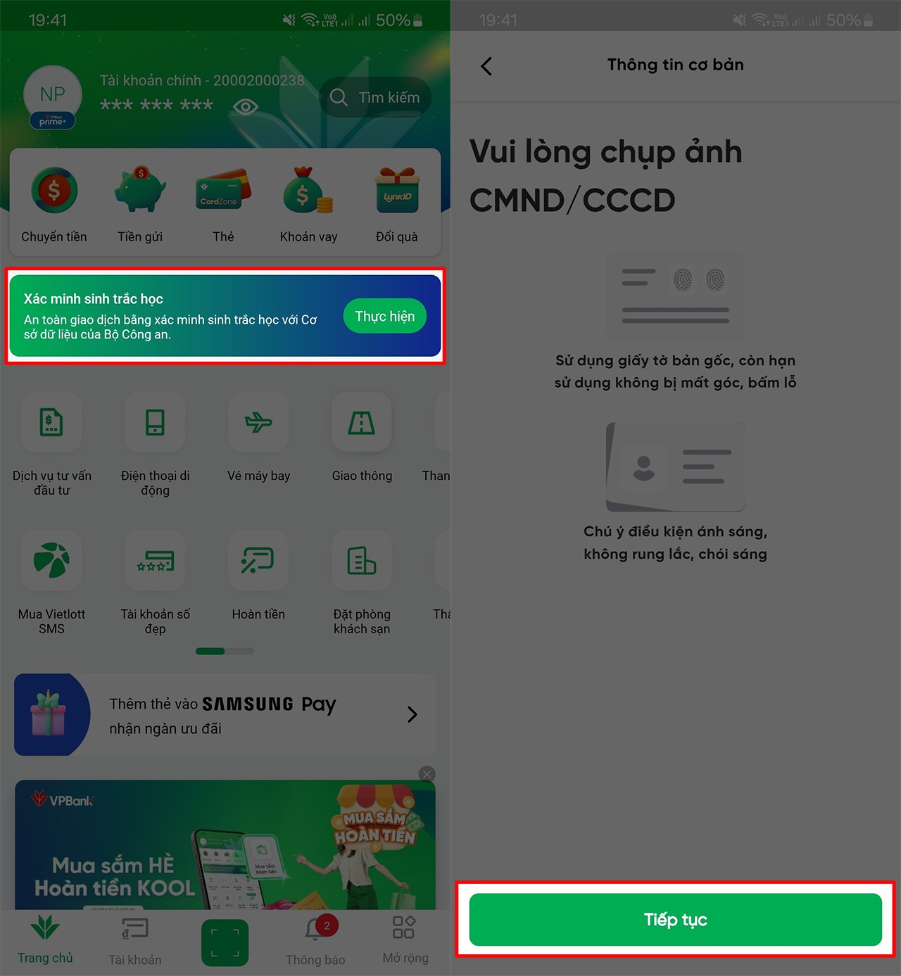 Hướng dẫn Toàn diện về Xác Thực Sinh Trắc Học cho Giao Dịch Ngân Hàng từ 01/07/2024 2 xac thuc sinh trac hoc ngan hang vp 2906160041