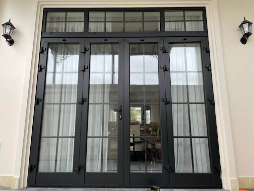 Cửa nhôm kính Eurowindow lắp đặt tại một công trình cao cấp