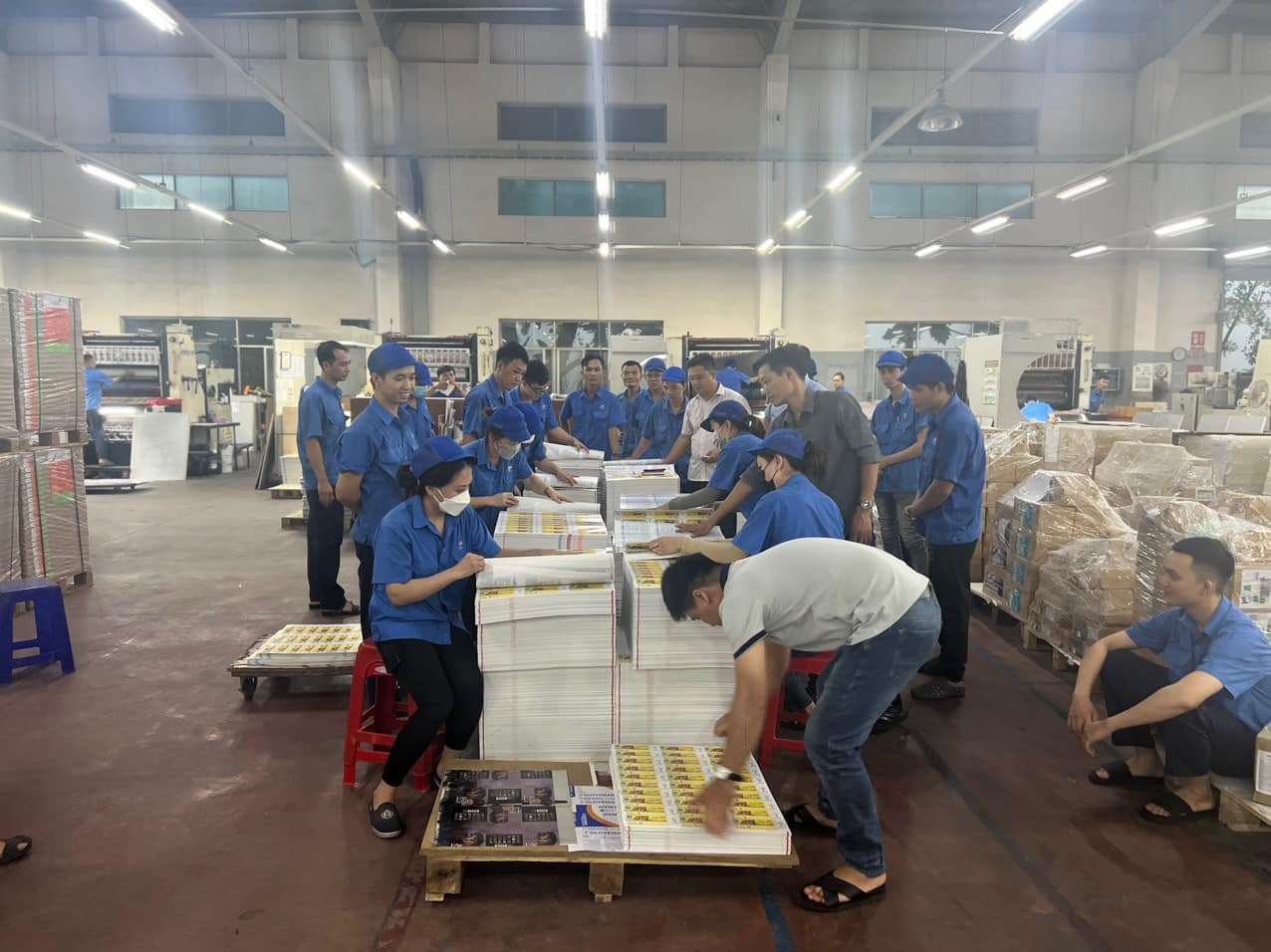 Cảnh quan tại công ty Cổ phần In Số 7