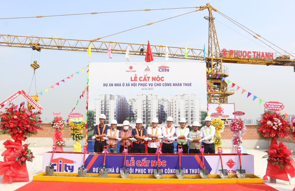 Công ty Cổ phần Xây dựng Phước Thành tại một dự án lớn