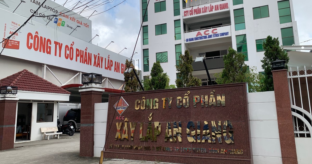 Công ty Cổ phần Xây lắp An Giang ACC đơn vị xây dựng hàng đầu tại Đồng bằng sông Cửu Long 1 Trụ sở chính của Công ty Cổ phần Xây lắp An Giang ACC